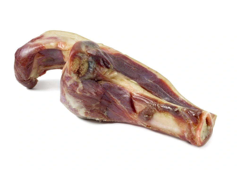 Serrano Skinkeknogleled 220 g - Naturlige tyggeben til hunde